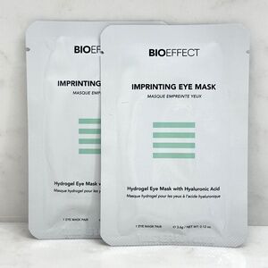 2x BIOEFFECT Imprinting Hydrogel Eye Mask - Sealed - EXP Feb 2027